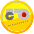 crazy pompom logo