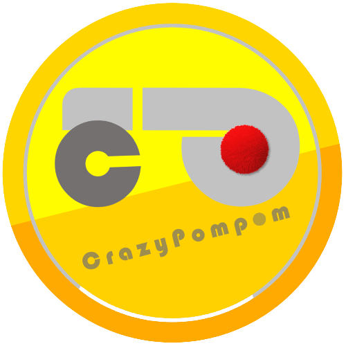 crazy pompom logo
