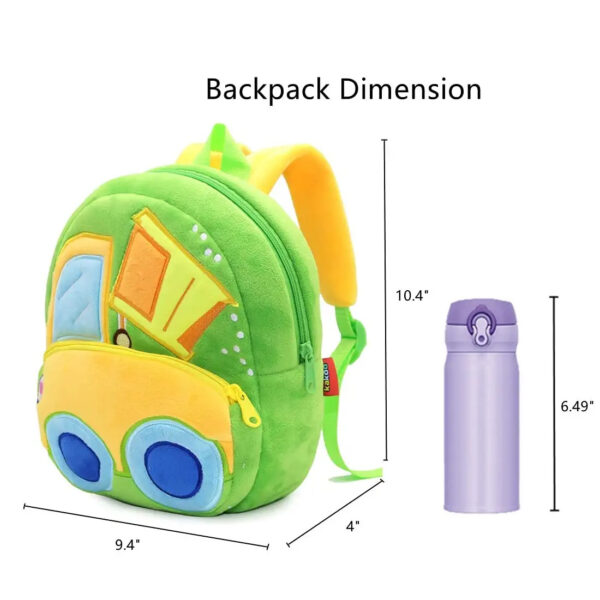 Dumper preschool toddler backpack 4