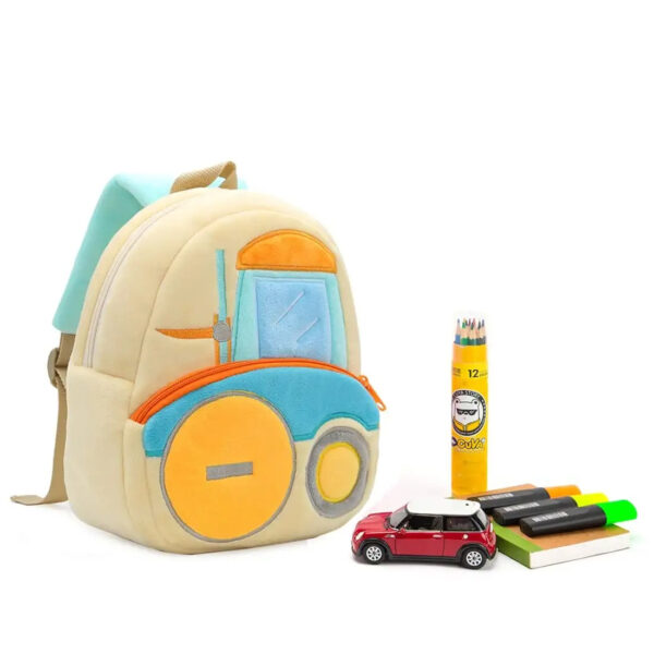 Forklift Truck preschool toddler backpack 6
