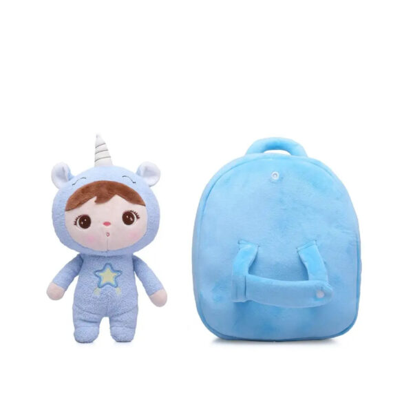 Blue Unicorn toddler backpack for kindergarten 3