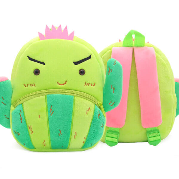 Cactus backpack for kindergarten baby 1