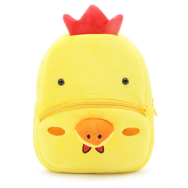 Chick Plush Toddler Backpack for Kids 2
