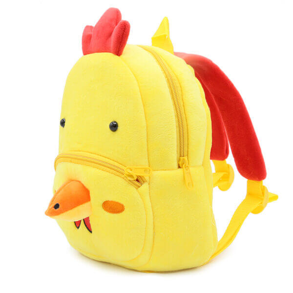 Chick Plush Toddler Backpack for Kids 3