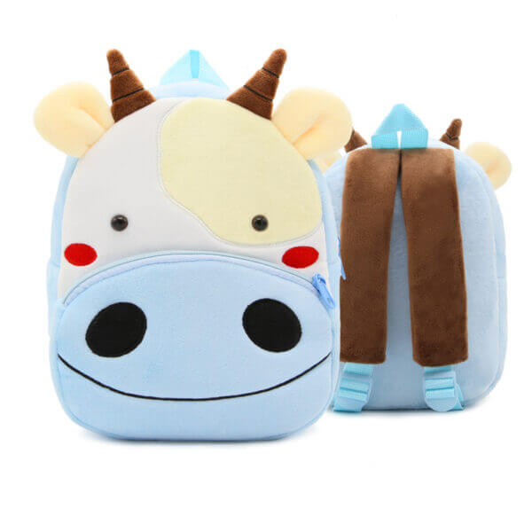 Cows Plush Toddler Backpack