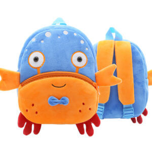 Crab Plush Toddler Backpack