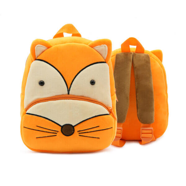 Fox Plush Toddler Backpack