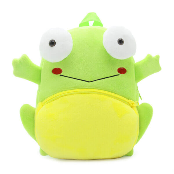 Frog Plush Toddler Backpack 2