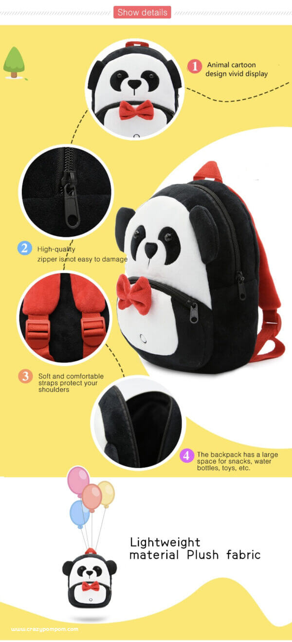 Panda Backpack 10