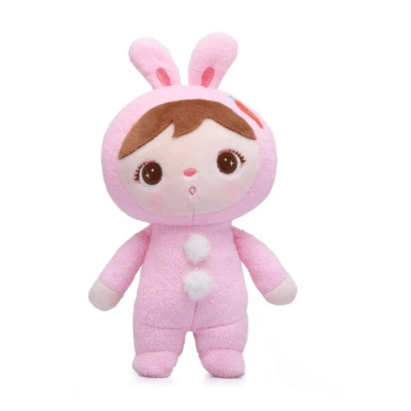 Pink Rabbit with doll for kindergarten backpack 4