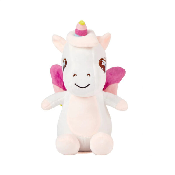Pink Unicorn with doll backpack 4