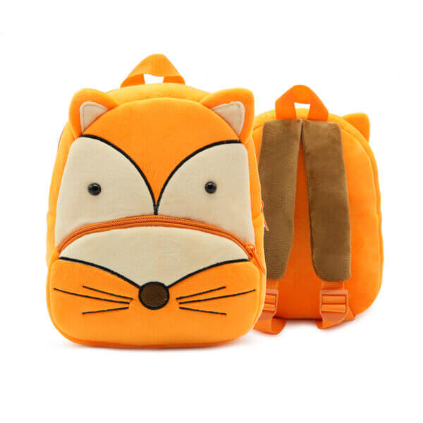 Plush Toddler Backpack Fox 1