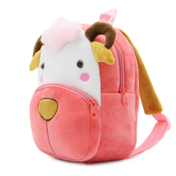 Sheep Plush Toddler Backpack 3