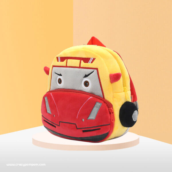 automobile racing preschool backpack 5