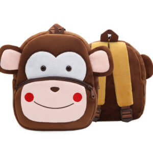 monkey plush toddler backpack